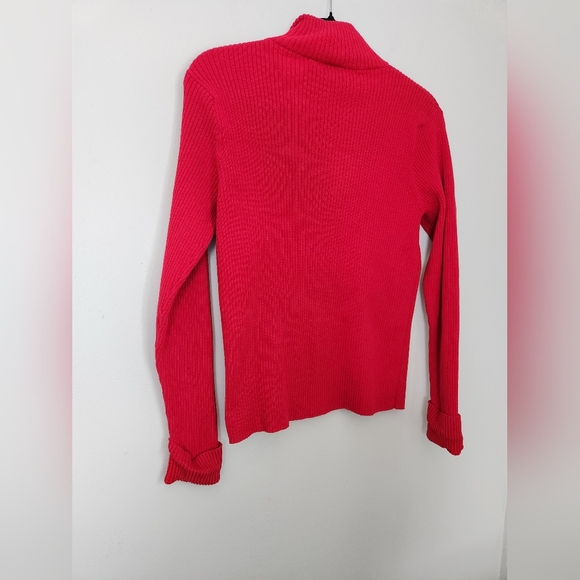 Vintage Ralph Lauren Polo Jeans Co Ribbed 1/4 Zip Sweater - Picture 6 of 9